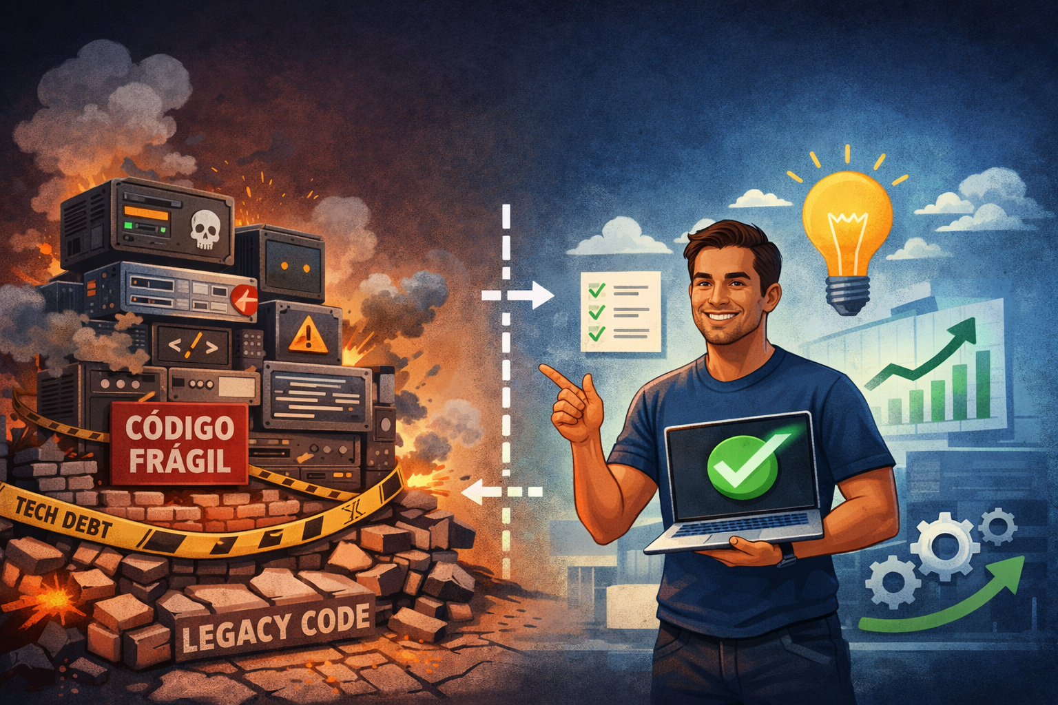 Cómo evitar deuda técnica desde el primer día - Buenas prácticas de desarrollo y calidad de código